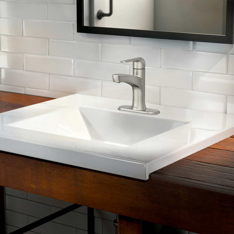 Moen Tilson Single Handle Bathroom Faucet Wayfair